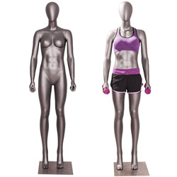 Female Fitness Mannequin Ready to Workout Pose