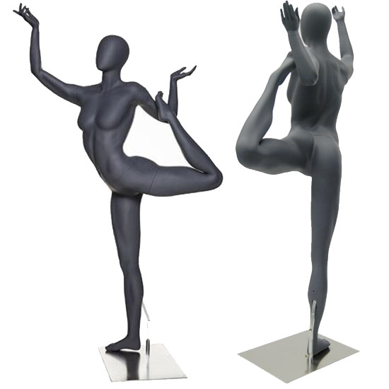 Yoga Mannequin in a Dancer Pose
